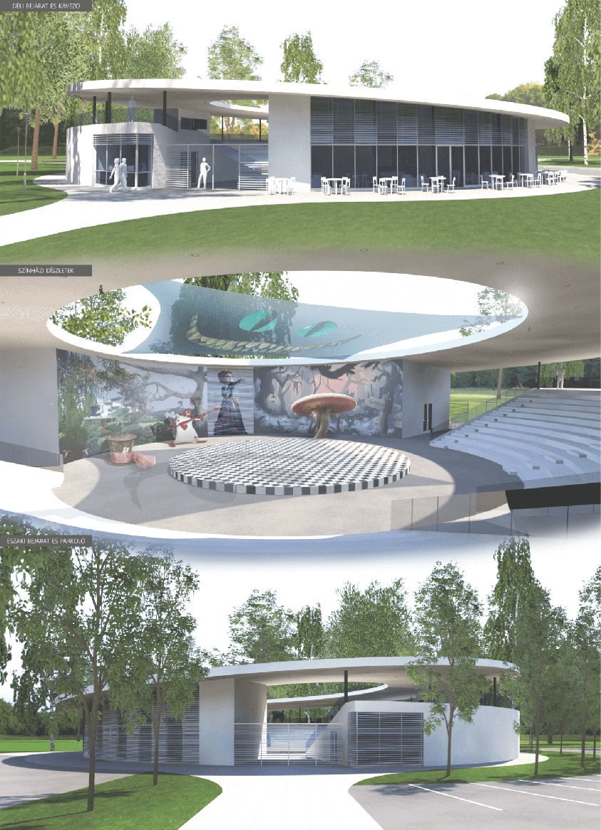 Outdoor Stage Concept in Szeged